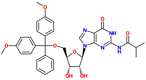 (image for) MC080631 5'-O-DMT-N2-isobutyrylguanosine